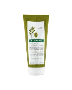 Klorane - Olivier - Baume après-shampoing Epaisseur et vitalité à l’extrait essentiel d’Olivier - Cheveux en perte de matière 200 ml