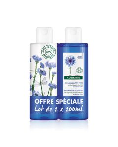 Klorane - Bleuet - Klorane - Démaquillant yeux au Bleuet BIO - Yeux sensibles - Offre spéciale duo 2X200ml