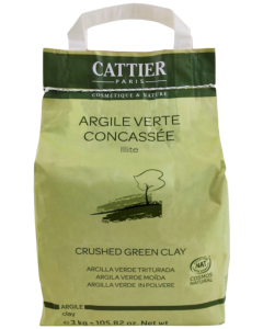 Argile verte Concassée - 3kg  BIO