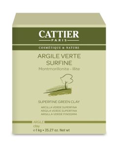 Argile Verte Surfine - 1 Kg