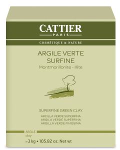 Argile Verte Surfine - 3 kg