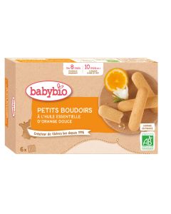 Petits Boudoirs à l'huile essentielle d'orange douce Bio
