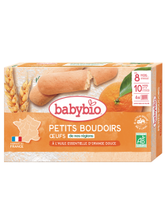 Petits Boudoirs à l'huile essentielle d'orange douce Bio