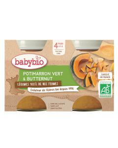 Potimarron vert et Butternut de nos Fermes Bio