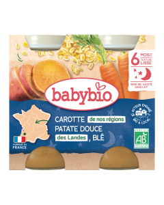 Carotte des Landes Patate douce Blé Bio