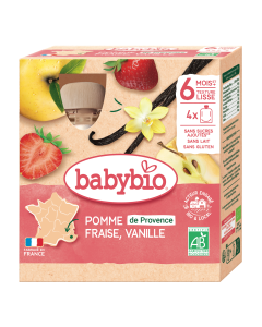 Pomme de Provence Fraise Vanille Bio