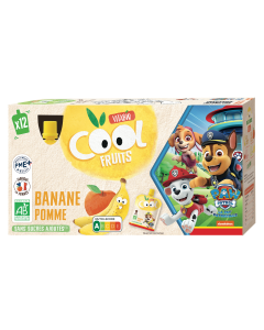 Cool Fruits La Pat' Patrouille Banane Pomme Bio