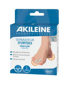 Séparateurs d'Orteils demi lune taille s