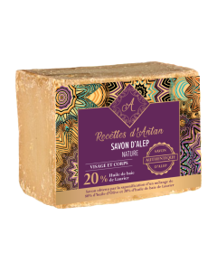 RECETTES D'ANTAN savon d'alep 12% - pain 200g