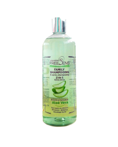 FREESENS Family Shampooing + après shampooing 2 en 1 ALOE VERA BIO  Fl. 750 ml