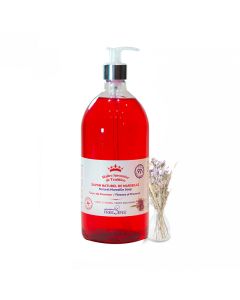 FREESENS Savon Naturel de Marseille à la Fleur de PROVENCE  Fl. 1 Litre
