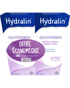 Lot 2x200ml Hydralin Quotidien 