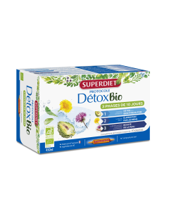 PROTOCOLE DETOX BIO - 30 ampoules de 15ml