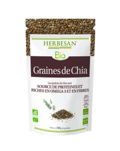 HERBESAN GRAINES DE CHIA BIO - 200 g