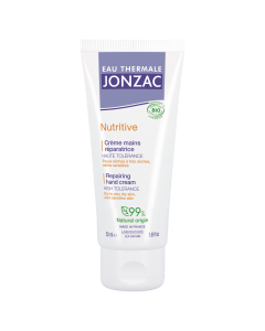 CREME MAINS EFFET PROTECTEUR SECONDE PEAU NUTRITIVE EAU THERMALE JONZAC 50ML BIO**