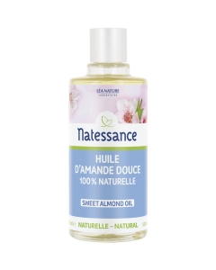 HUILE AMANDE DOUCE SOIN DOUCEUR BEBE 100 ML NATESSANCE