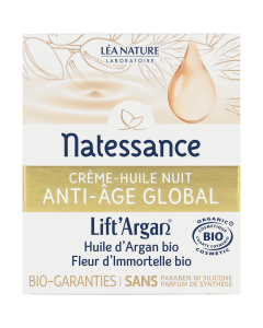 NATESSANCE ANTI AGE GLOBAL CREME NUIT BIO 50ML