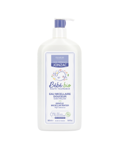 EAU MICELLAIRE DOUCEUR SANS RINCAGE BEBE BIO** HYPOALLERGENIQUE 500ML EAU THERMALE JONZAC