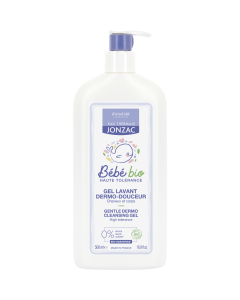 GEL LAVANT DERMO-DOUCEUR BEBE BIO** HYPOALLERGENIQUE 500ML EAU THERMALE JONZAC