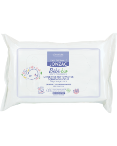 EAU THERMALE JONZAC / LINGETTES NETTOYANTES DERMO-DOUCEUR BEBE BIO*40