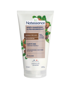 APRES-SHAMPOOING KARITE ET KERATINE VEGETALE 150ML NATESSANCE
