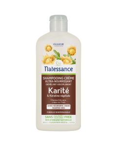 SHAMPOOING CREME KARITE ET KERATINE VEGETALE 250ML NETTESSANCE