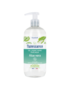 GEL MAINS ALOE VERA COE 500ML NATESSANCE BIO