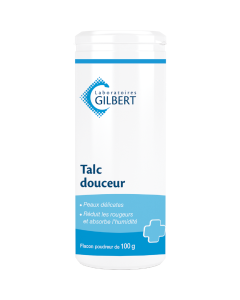 GILBERT TALC DOUCEUR POUDREUR 100G