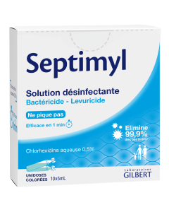 SPT UNID CHLORHEXIDINE 0,5% 10X5ML BIOC