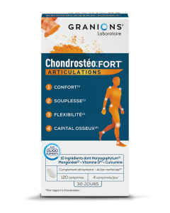 Chondrosteo®+ fort - 120 comprimés