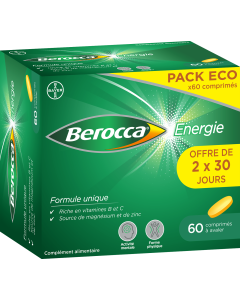 Berocca Energie boite de 60 cps à avaler