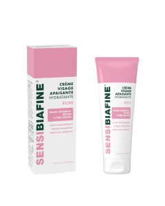 SENSIBIAFINE CREME VISAGE APAISANTE HYDRATANTE RICHE 50ML
