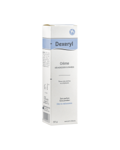 DEXERYL crème 50g, hydratant et réparateur sécheresses cutanées, peaux très sèches et atopiques, sans parfum, sans paraben. Dès la naissance. Dispositif médical.