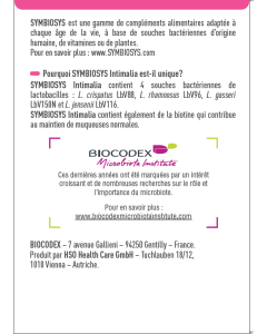 SYMBIOSYS INTIMALIA BOITE DE 30 GELULES