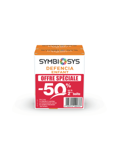SYMBIOSYS DEFENCIA ENFANT AVEC VITAMINE D - LOT DE 2 X 30 STICKS