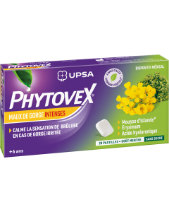 PHYTOVEX PASTILLES Maux De Gorge Intenses