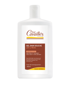 GEL SURGRAS BAIN ET DOUCHE Lait de Pêche 400 ml