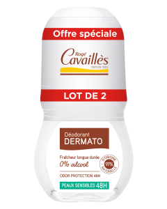 DERMATO 48H ANTI ODEURS ROLL ON 2x50ml