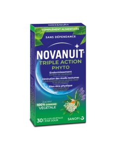 NOVANUIT PHYTO+ - Complément Alimentaire - Sommeil - 30 gélules