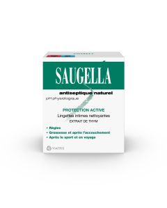 SAUGELLA LINGETTES ANTISEPTIQUE X 10 
