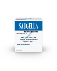 SAUGELLA LINGETTES DERMOLIQUIDE X 10 