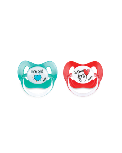 Sucette +6 mois DUO PHYSIO MER P45