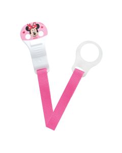 Attache-sucette ruban MINNIE