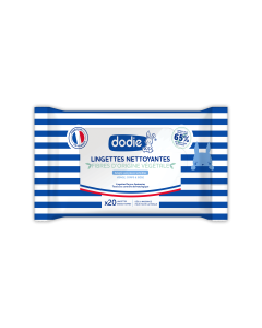 Lingettes nettoyantes 3en1 POCKET x20 