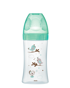 Biberon Initiation+ Verre 270ML Oiseaux 