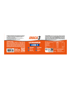 ANACA3 DRAINEUR 4 EN 1 250 ML
