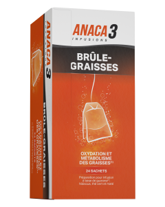 ANACA3 INFUSION BRÛLE-GRAISSES 24 sachets 