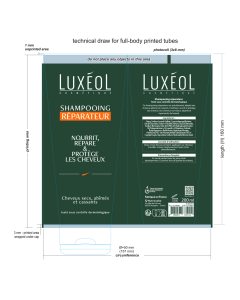 LUXÉOL SHAMPOOING RÉPARATEUR 200 ML
