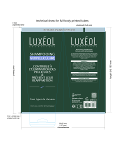 LUXÉOL SHAMPOOING ANTIPELLICULAIRE 200 ML