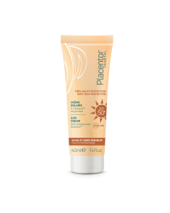 PLACENTOR crème solaire très haute protection SPF 50+  tube 40 ml